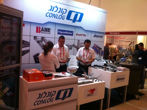 ביתן קונלוג בתערוכת Military & Aviation 2014